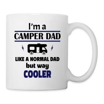 Je suis papa campeur - Mug blanc - blanc - Droite
