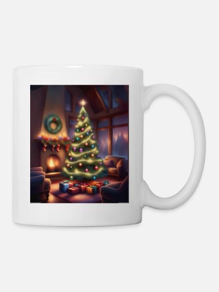 Heiligabend - Tasse - Weiß