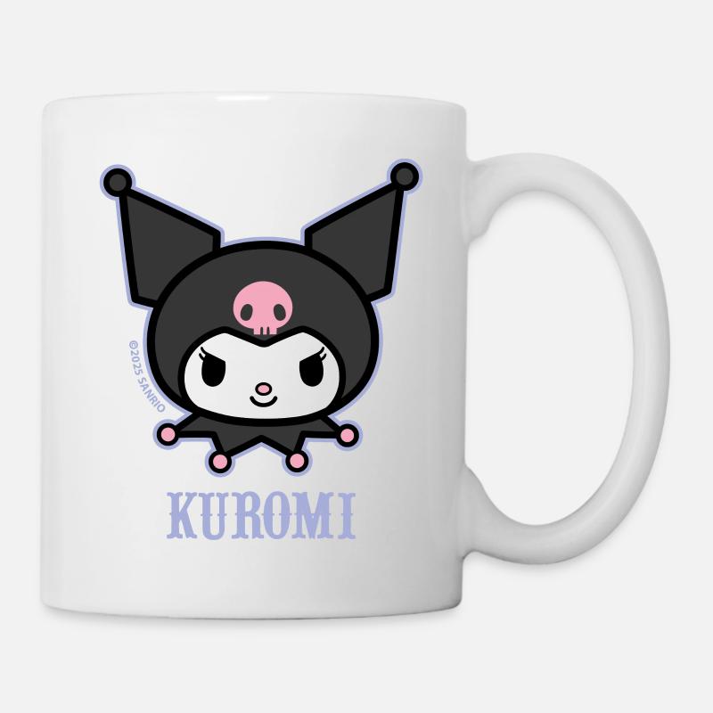 Kuromi Portrait Avec Lettrage - Mug blanc - blanc
