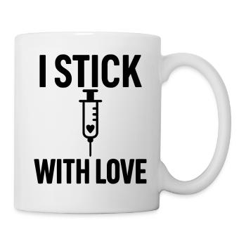Nurse Nurse with Love - Mug - white - Right