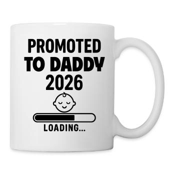 Pregnancy announcement Future dad 2026 Soon to be a father - Mug - white - Right