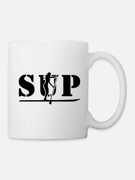 fille sup - Mug blanc - blanc