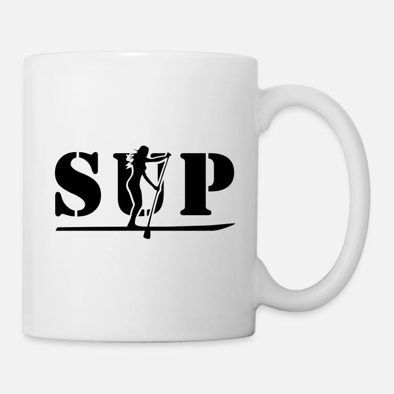 sup girl - Tasse - Weiß