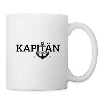 segeln Kapitaen forever Hobby Geschenk Idee - Tasse - Weiß - Rechts