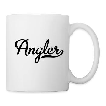 Angler - Tasse - Weiß - Rechts