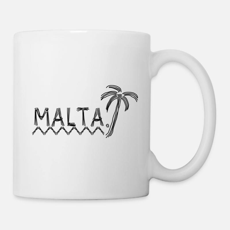 Malta - Tasse - Weiß