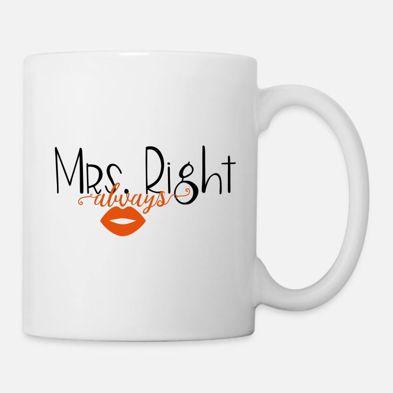 Mme toujours raison - Mug blanc - blanc