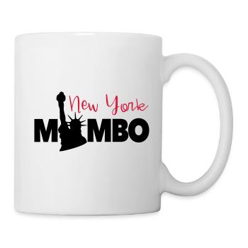 New York Mambo - NY Salsa Style Dance Shirt - Tasse - Weiß - Rechts