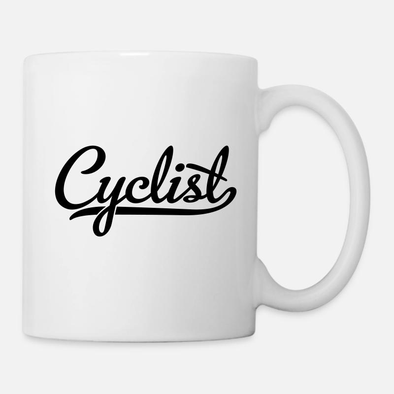 Cyclist - Tasse - Weiß