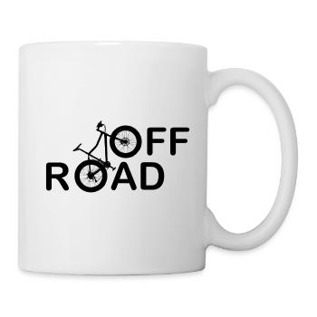 Fatbike off road Bike Fahrrad - Tasse - Weiß - Rechts
