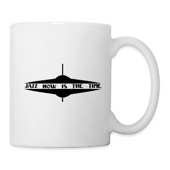 Jazz Music now is the time - Tasse - Weiß - Rechts