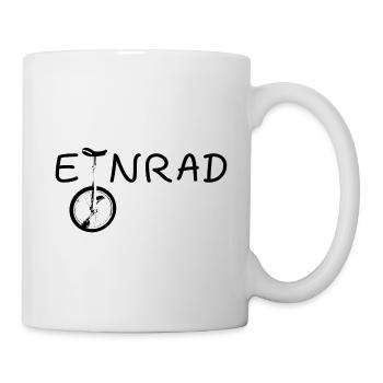 Einrad Sport - Tasse - Weiß - Rechts
