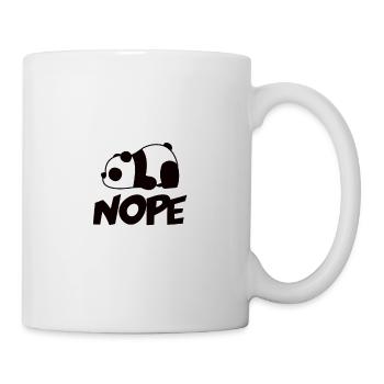 Pas panda aujourd'hui - Mug blanc - blanc - Droite