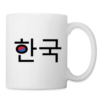 Korea - Korean black - Mug - white - Right