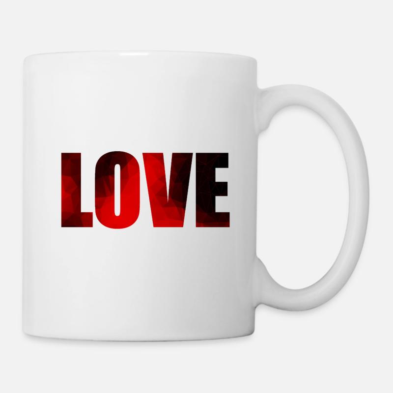 Love wedding engagement - Mug - white