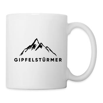 Geniales Motiv für Bergliebhaber - Tasse - Weiß - Rechts