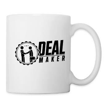 deal maker business manager chief sales - Mug - white - Right