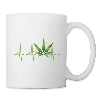 Cannabis Hemp THC 420 - Mug - white - Right