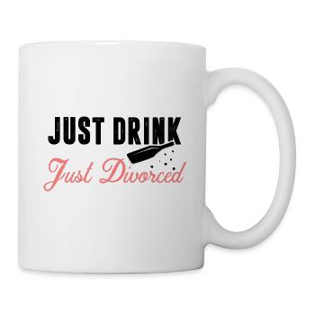 Divorced divorce - Mug - white - Right