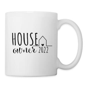 Propriétaire 2022 Constructeur de maison Maisons Maisons de rêve - Mug blanc - blanc - Droite