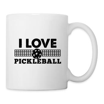 Pickleball Pickleball Player Pickleball Racket - Mug - white - Right
