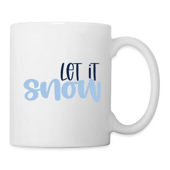 Let it Snow - Tasse - Weiß - Rechts