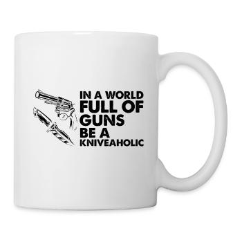 Knife Collector Designs Messerfan Knife Maker - Mug - white - Right