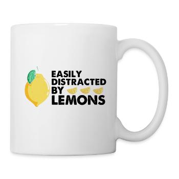 Zitronen Design Limonaden Stand Boss Lemon Verkauf - Tasse - Weiß - Rechts