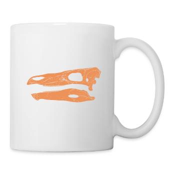 Stegosaurus Fossil Skull - Mug - white - Right