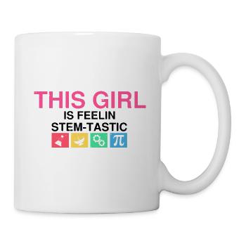 Professorin Steminist Designs für Equality Stem - Tasse - Weiß - Rechts