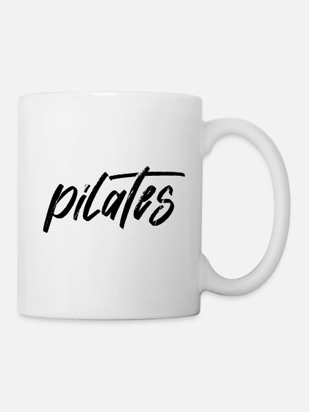 pilates 3 - Tasse - Weiß