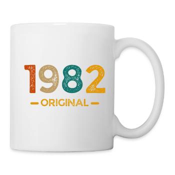 1982 Original - Tasse - Weiß - Rechts