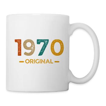 1970 Original - Tasse - Weiß - Rechts
