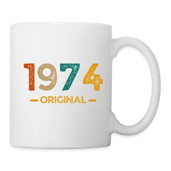 1974 Original - Tasse - Weiß - Rechts
