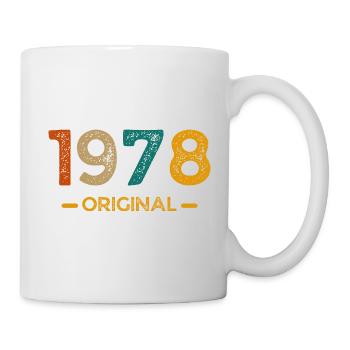 1978 Original - Tasse - Weiß - Rechts