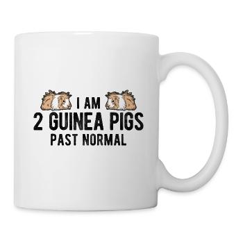 Nagetier Meerschwein Meerschweinchen - Tasse - Weiß - Rechts
