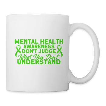 Depression prevention awareness of psychological G - Mug - white - Right