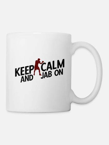 Boxsport Boxing - Tasse - Weiß