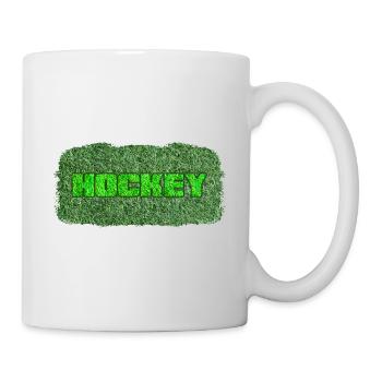 Hockey sur gazon Hockey sur gazon artificiel Terrain de hockey - Mug blanc - blanc - Droite