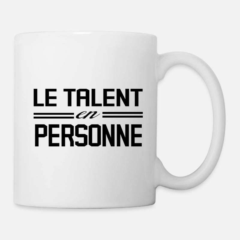 Le Talent En Personne - Mug blanc - blanc