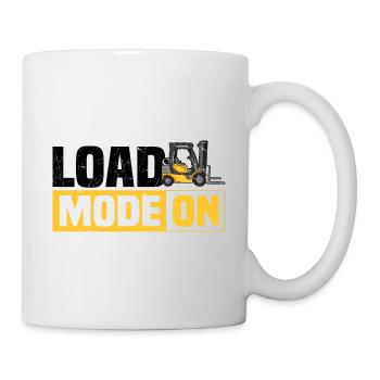 Gabelstaplerfahrer - Tasse - Weiß - Rechts