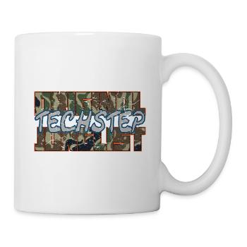 Original Techstep Junglist Camo Remix - Tasse - Weiß - Rechts