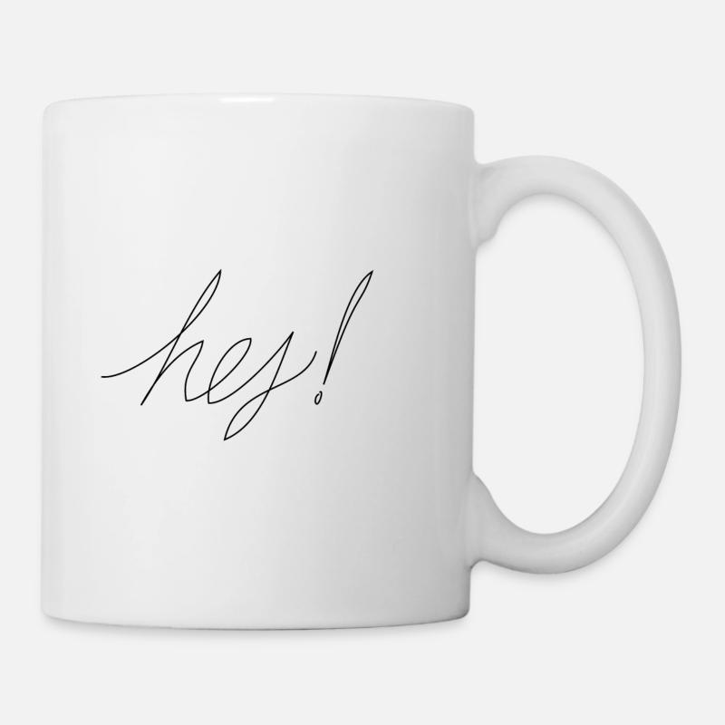 hej - Tasse - Weiß