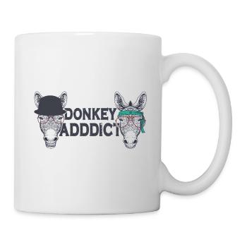 Esel Mama - Tasse - Weiß - Rechts
