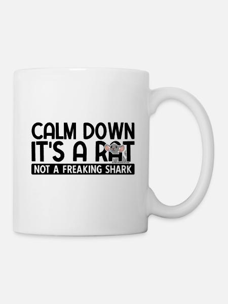 Nagetier Maus Ratte - Tasse - Weiß