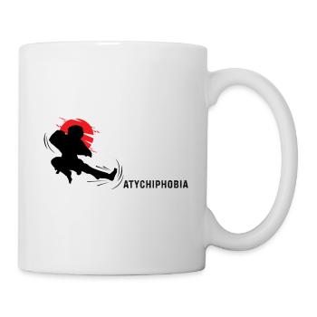 Atychiphobia - kick it - Mug - white - Right