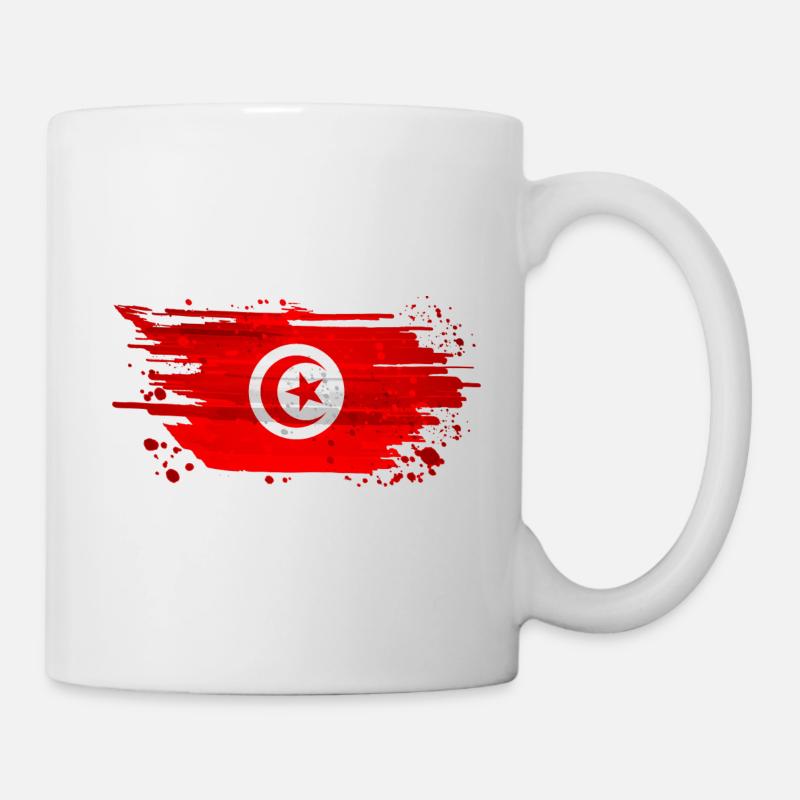 Tunisie - Mug blanc - blanc