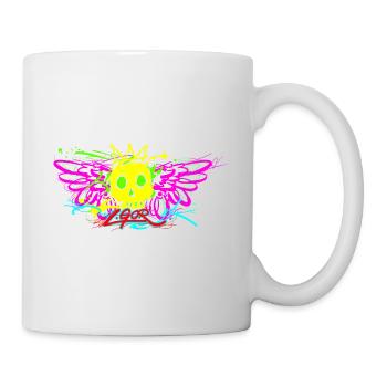L.Gor Totenkopf - Tasse - Weiß - Rechts
