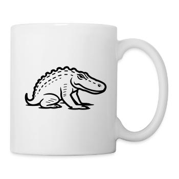 crocodile - Mug - white - Right