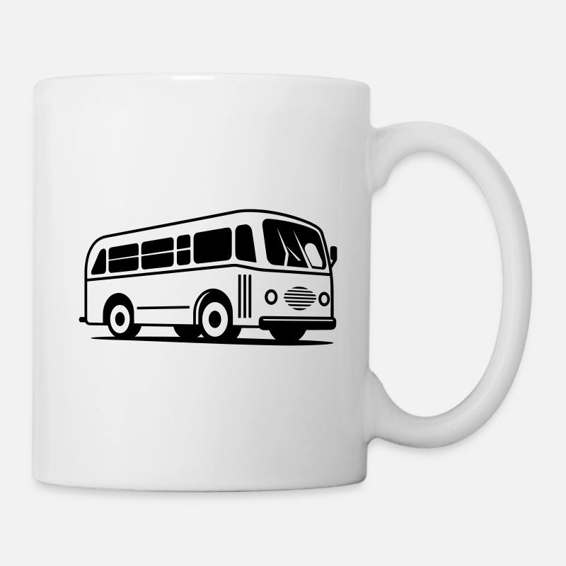 Bus - Tasse - Weiß